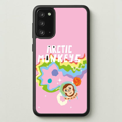 A Monkeys - Pink  - Arctic Monkeys Phone Case for Galaxy Note 20