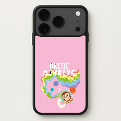 A Monkeys - Pink Phone Case for iPhone 17 Pro Max