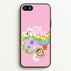 A Monkeys - Pink  - Arctic Monkeys Phone Case for iPhone 5 / 5s / SE 2016