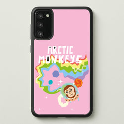 A Monkeys - Pink  - Arctic Monkeys Phone Case for Galaxy A41