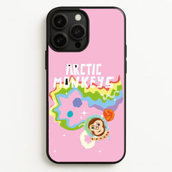 A Monkeys - Pink  - Arctic Monkeys Phone Case for iPhone 13 Pro Max