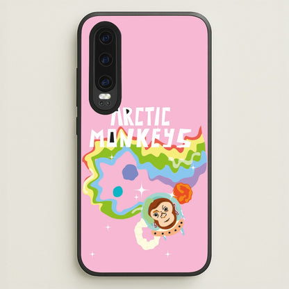 A Monkeys - Pink  - Arctic Monkeys Phone Case for Huawei P30