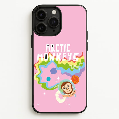 A Monkeys - Pink  - Arctic Monkeys Phone Case for iPhone 11 Pro