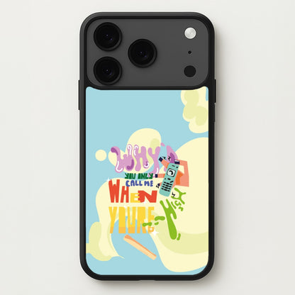 Why'd you only call me when you're high - Arctic Monkeys Phone Case for iPhone 17 Pro
