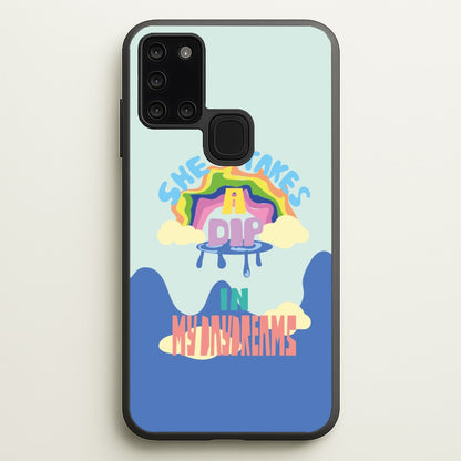 She takes a dip in my daydreams  - Arctic Monkeys Phone Case for Galaxy A21s