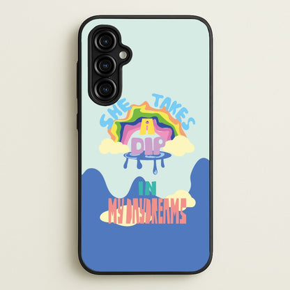 She takes a dip in my daydreams  - Arctic Monkeys Phone Case for Galaxy A54
