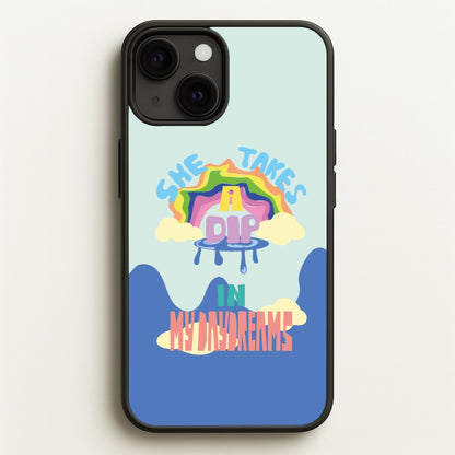 She takes a dip in my daydreams  - Arctic Monkeys Phone Case for iPhone 13
