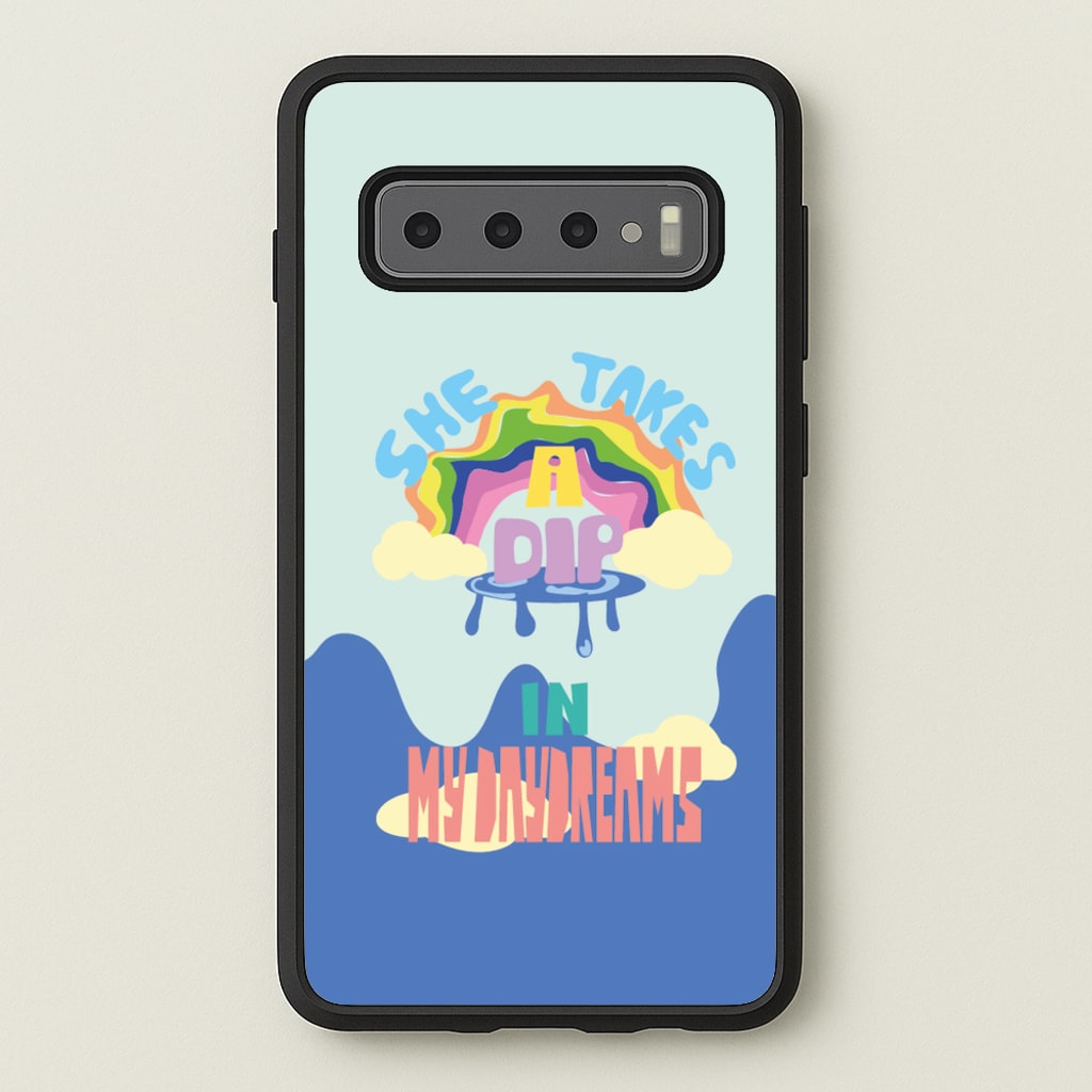 She takes a dip in my daydreams  - Arctic Monkeys Phone Case for Galaxy S10 Plus
