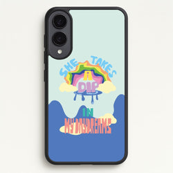 She takes a dip in my daydreams  - Arctic Monkeys Phone Case for Galaxy S25 Edge