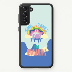 She takes a dip in my daydreams  - Arctic Monkeys Phone Case for Galaxy S21