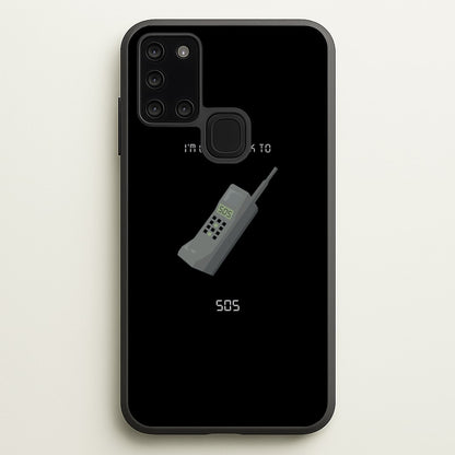 I'm going back to 505  - Arctic Monkeys Phone Case for Galaxy A21s