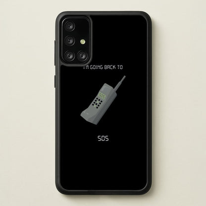 I'm going back to 505  - Arctic Monkeys Phone Case for Galaxy A71