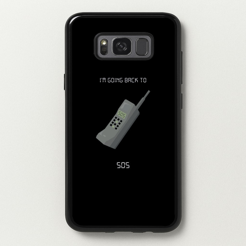 I'm going back to 505  - Arctic Monkeys Phone Case for Galaxy S8 Plus