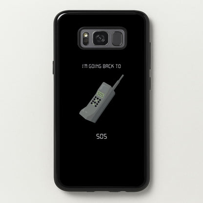 I'm going back to 505  - Arctic Monkeys Phone Case for Galaxy S8