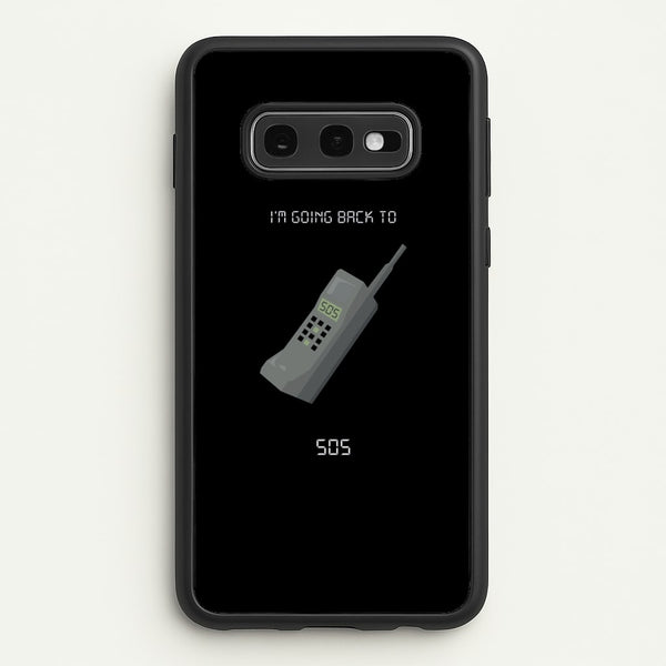 I'm going back to 505  - Arctic Monkeys Phone Case for Galaxy S10e
