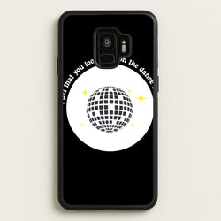 I bet that you look good on the dance floor  - Arctic Monkeys Phone Case for Galaxy S9