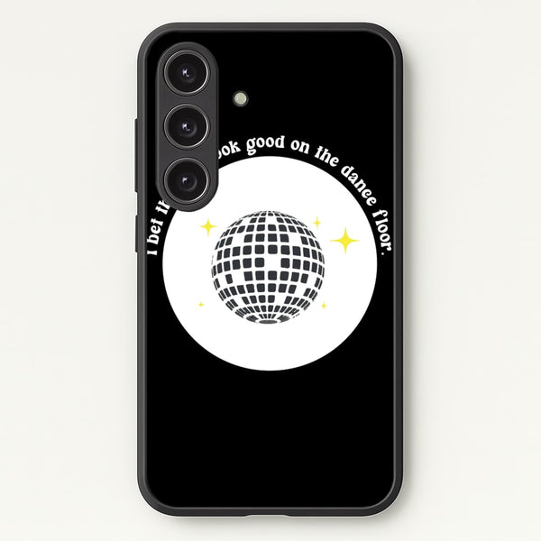 I bet that you look good on the dance floor  - Arctic Monkeys Phone Case for Galaxy S24FE