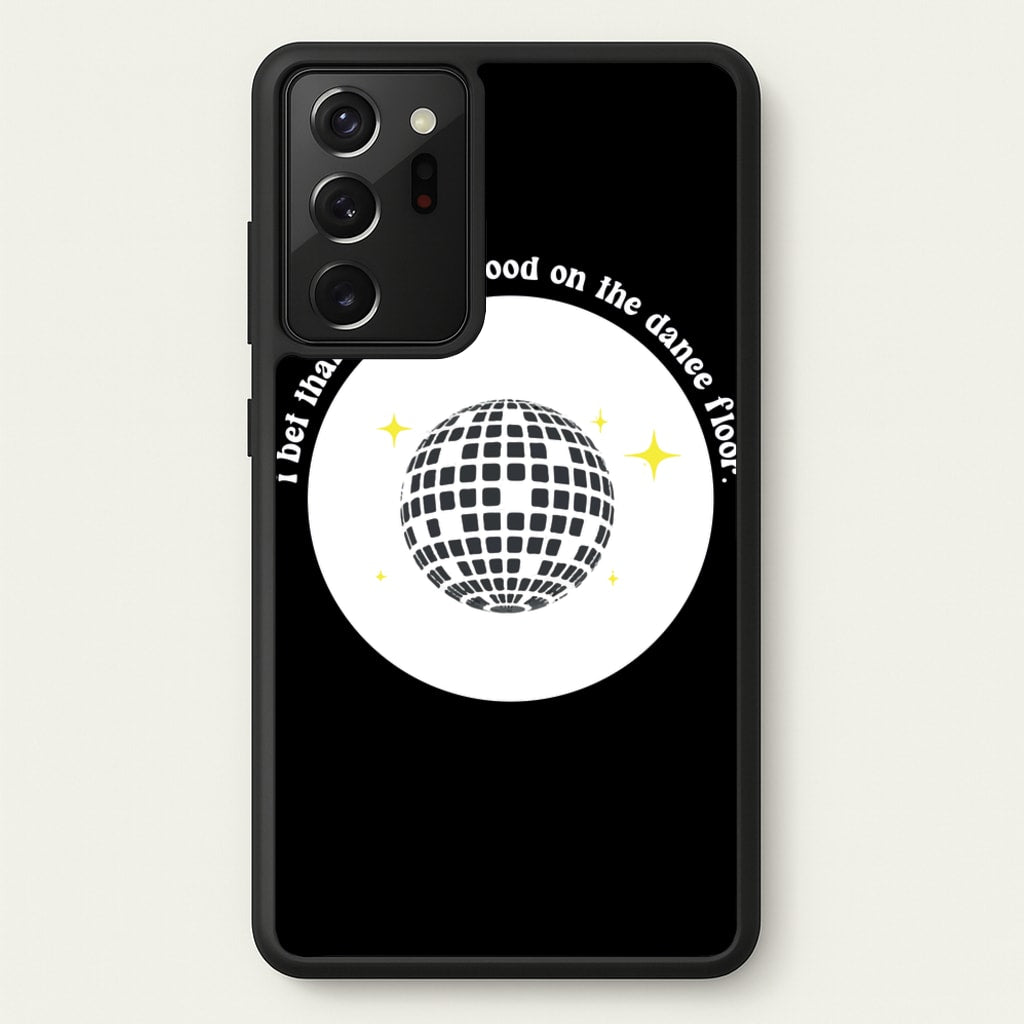 I bet that you look good on the dance floor  - Arctic Monkeys Phone Case for Galaxy Note 20 Ultra