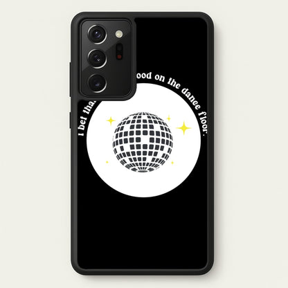 I bet that you look good on the dance floor  - Arctic Monkeys Phone Case for Galaxy Note 20 Ultra