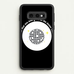 I bet that you look good on the dance floor  - Arctic Monkeys Phone Case for Galaxy S10e