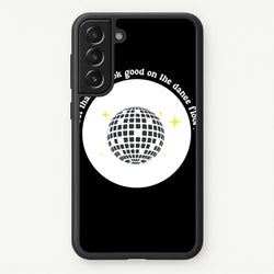 I bet that you look good on the dance floor  - Arctic Monkeys Phone Case for Galaxy S22