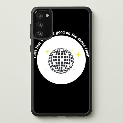 I bet that you look good on the dance floor  - Arctic Monkeys Phone Case for Galaxy A41