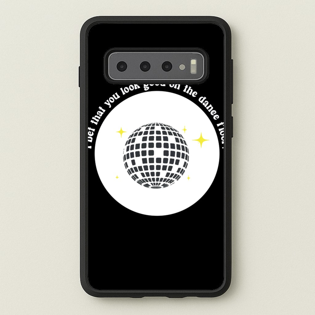 I bet that you look good on the dance floor  - Arctic Monkeys Phone Case for Galaxy S10 Plus