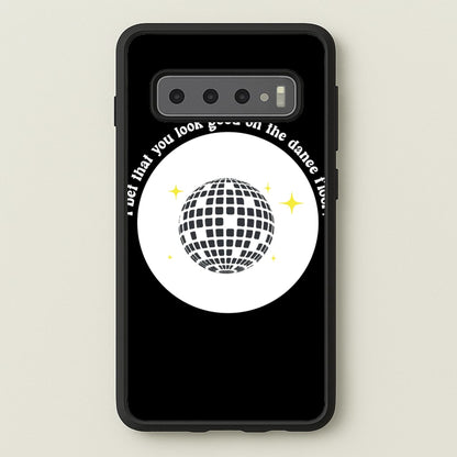 I bet that you look good on the dance floor  - Arctic Monkeys Phone Case for Galaxy S10 Plus
