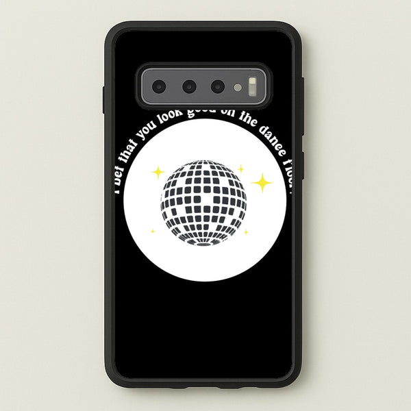 I bet that you look good on the dance floor  - Arctic Monkeys Phone Case for Galaxy S10 Plus