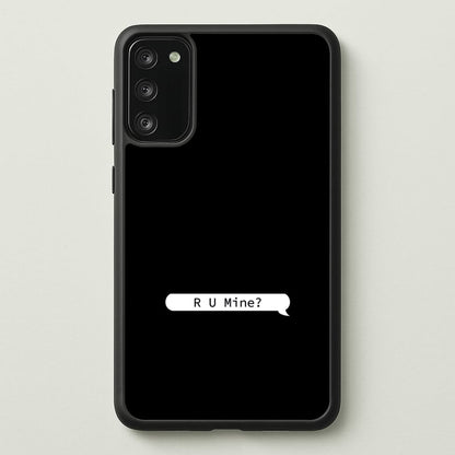 R U Mine?  - Arctic Monkeys Phone Case for Galaxy A41