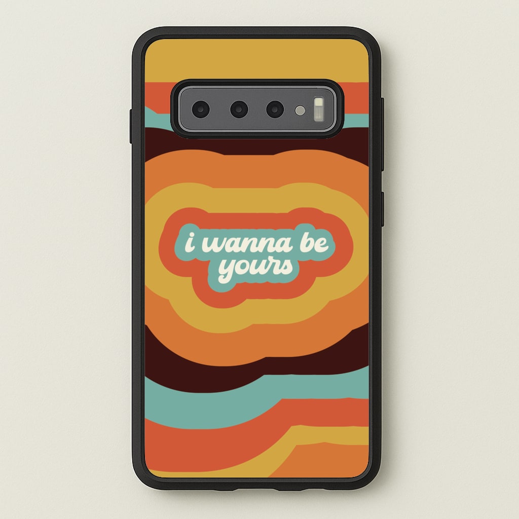 I Wanna Be Yours  - Arctic Monkeys Phone Case for Galaxy S10 Plus