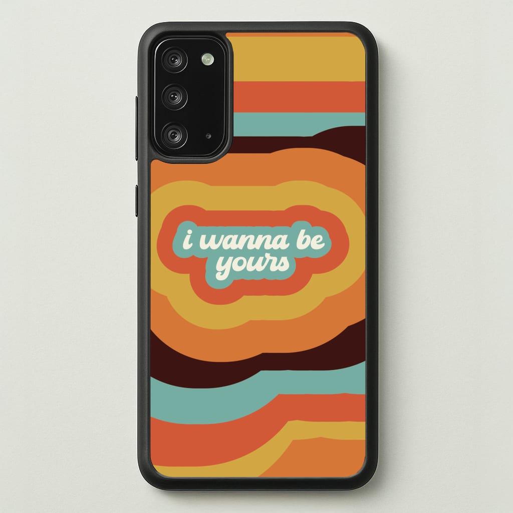 I Wanna Be Yours  - Arctic Monkeys Phone Case for Galaxy Note 20