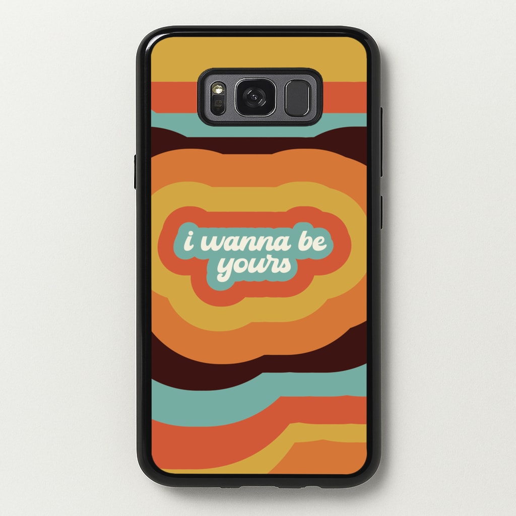 I Wanna Be Yours  - Arctic Monkeys Phone Case for Galaxy S8 Plus