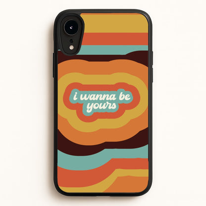 I Wanna Be Yours  - Arctic Monkeys Phone Case for iPhone XR