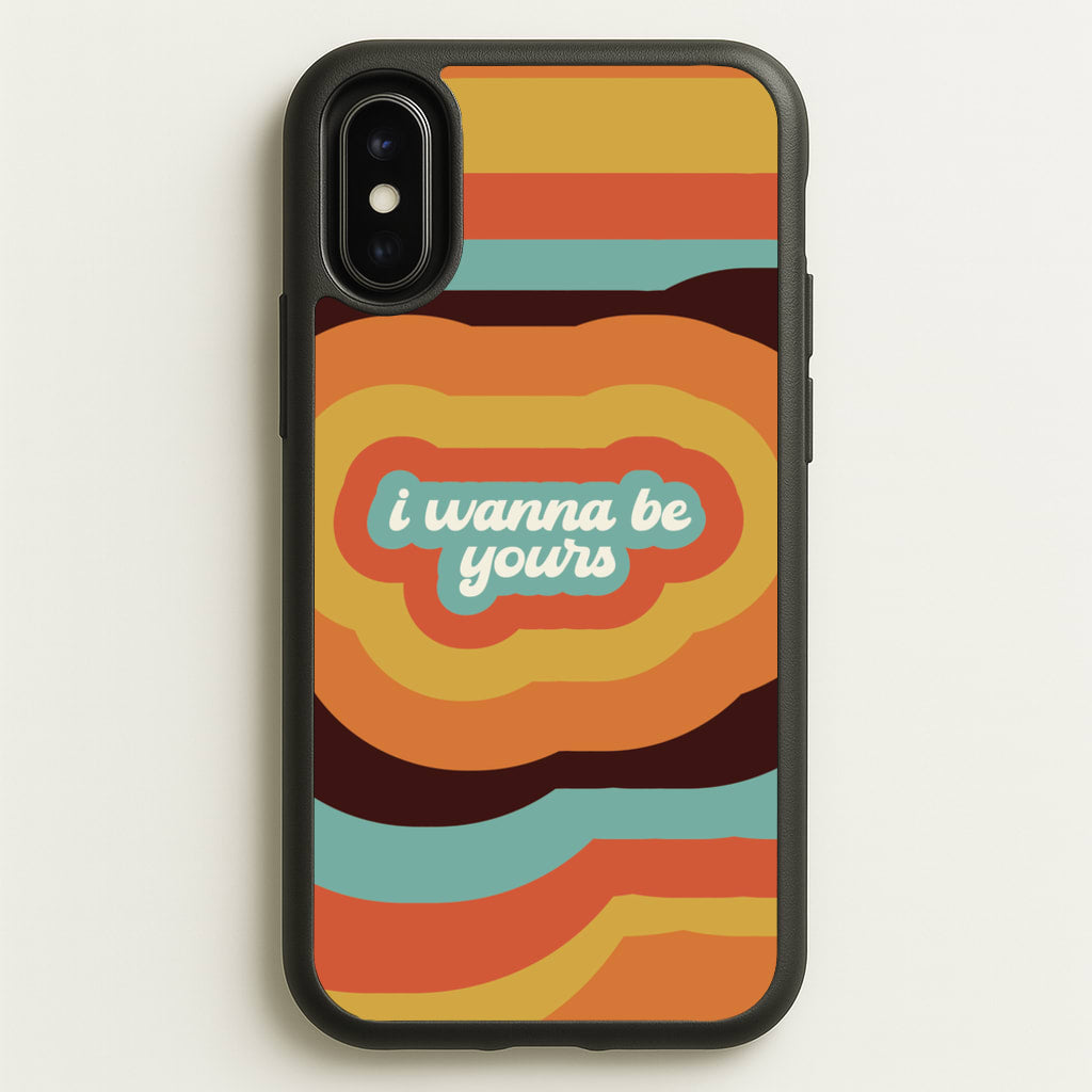 I Wanna Be Yours  - Arctic Monkeys Phone Case for iPhone X / XS