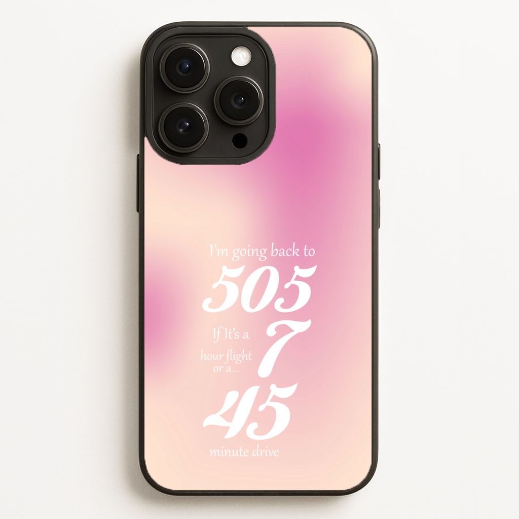 I'm Going Back To 505 - Arctic Monkeys Phone Case