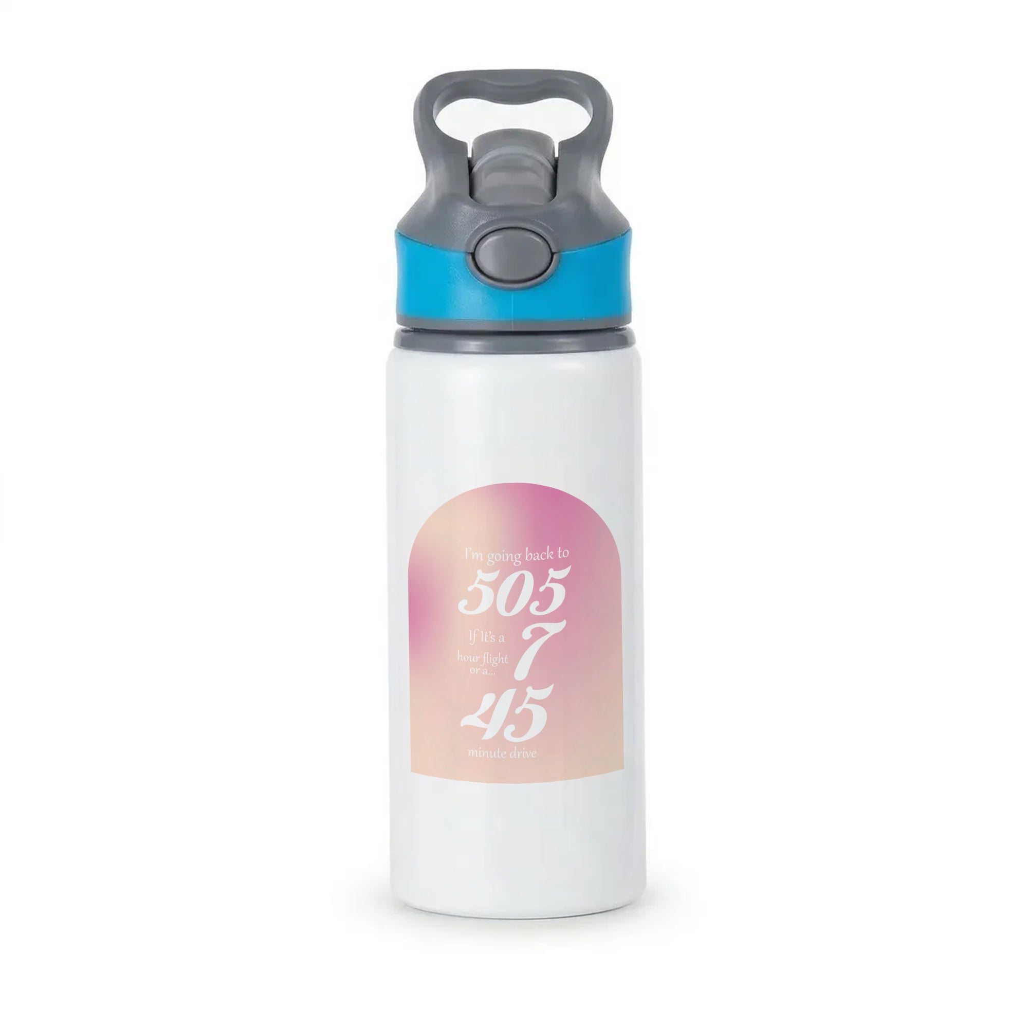 I'm Going Back To 505 - Arctic Monkeys Active Water Bottle - Blue