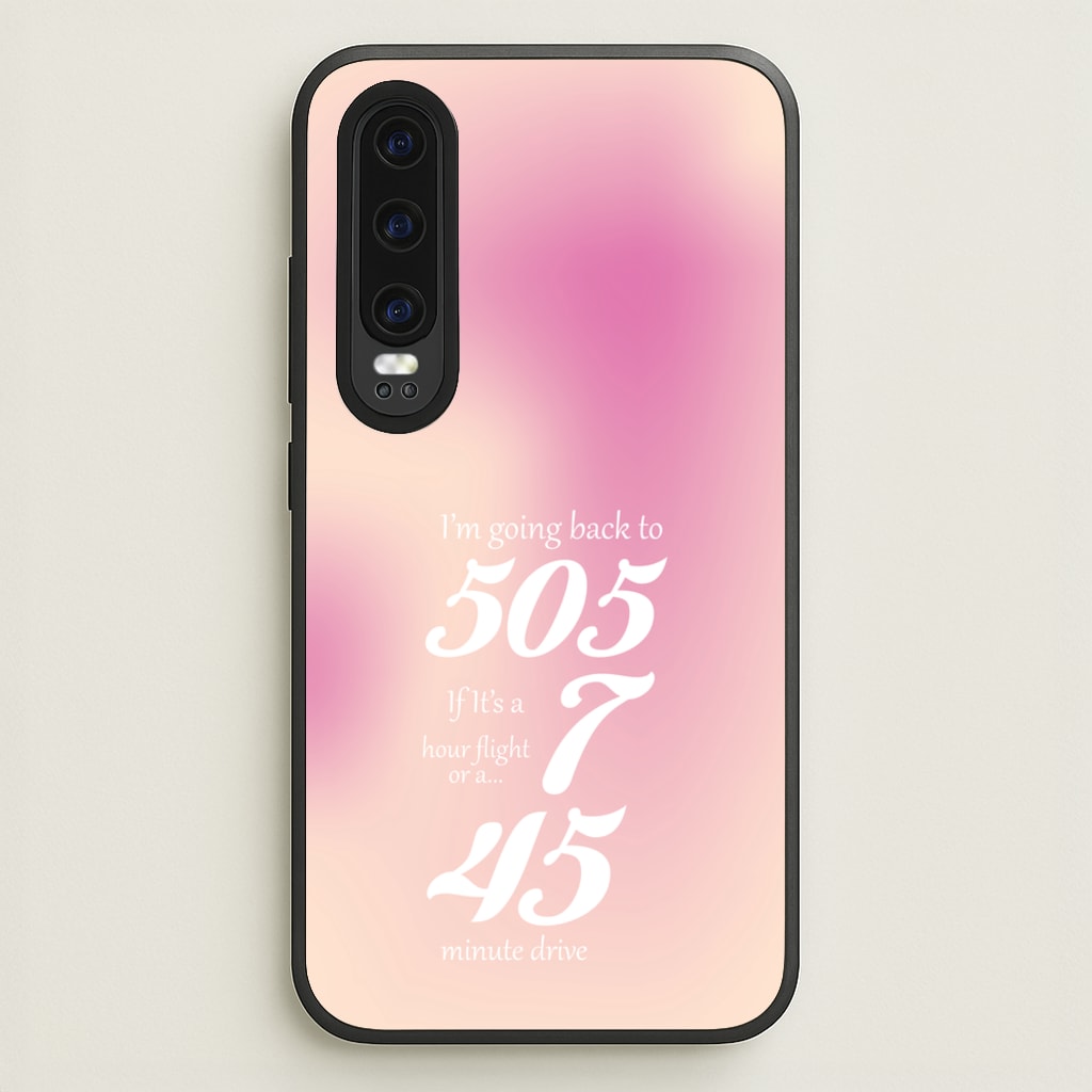 I'm Going Back To 505 - Arctic Monkeys  - Arctic Monkeys Phone Case for Huawei P30