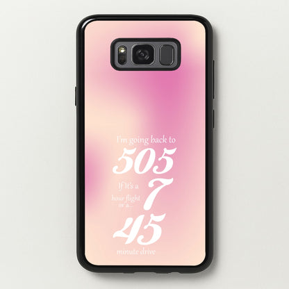 I'm Going Back To 505 - Arctic Monkeys  - Arctic Monkeys Phone Case for Galaxy S8 Plus