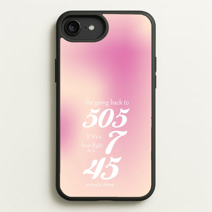 I'm Going Back To 505 - Arctic Monkeys  - Arctic Monkeys Phone Case for iPhone 6 Plus / 7 Plus / 8 Plus