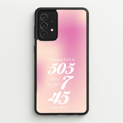 I'm Going Back To 505 - Arctic Monkeys  - Arctic Monkeys Phone Case for Galaxy A52 / A52s