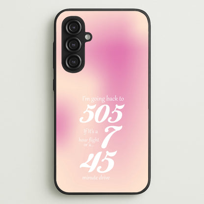 I'm Going Back To 505 - Arctic Monkeys  - Arctic Monkeys Phone Case for Galaxy S23FE
