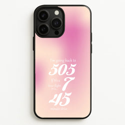 I'm Going Back To 505 - Arctic Monkeys  - Arctic Monkeys Phone Case for iPhone 13 Pro Max