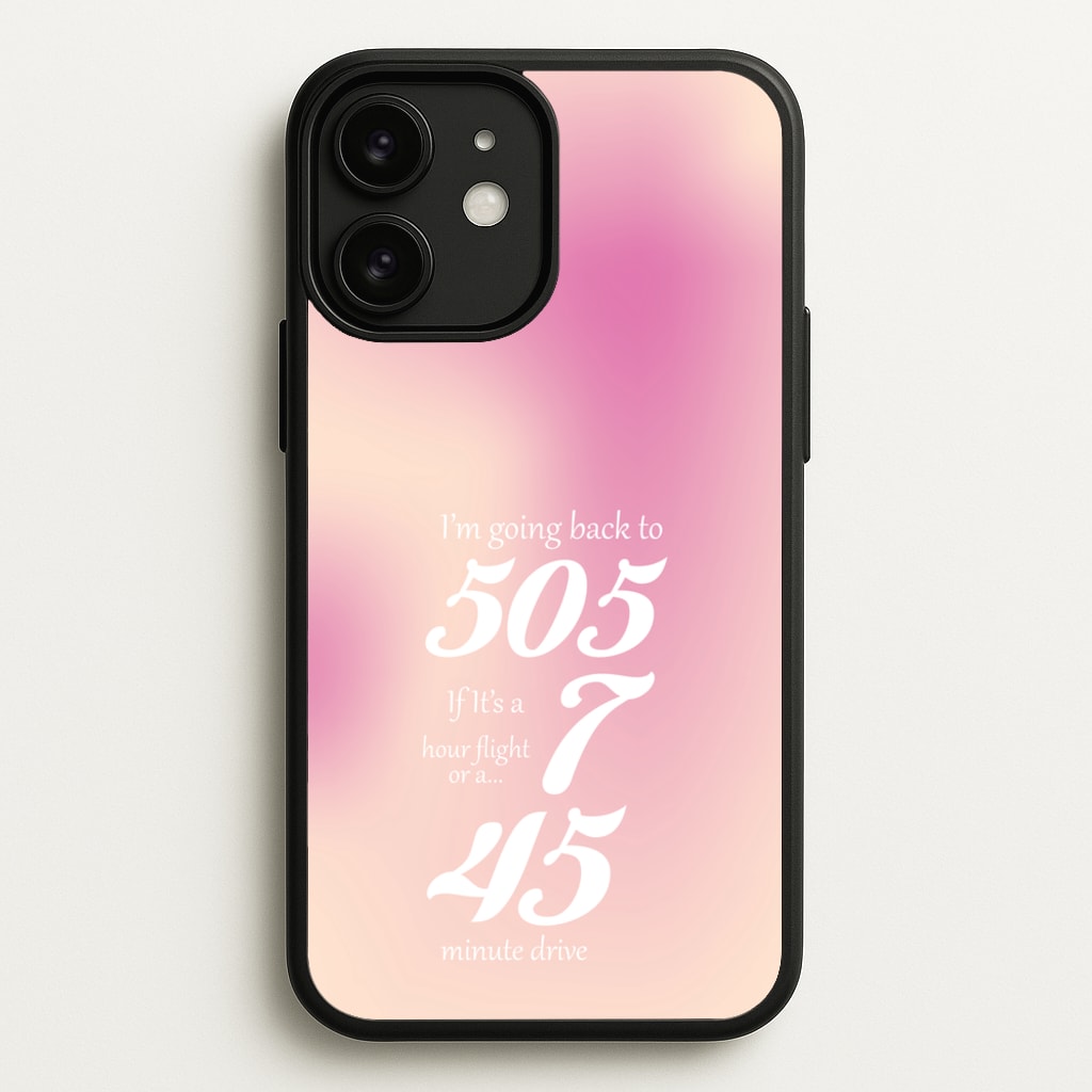 I'm Going Back To 505 - Arctic Monkeys  - Arctic Monkeys Phone Case for iPhone 11
