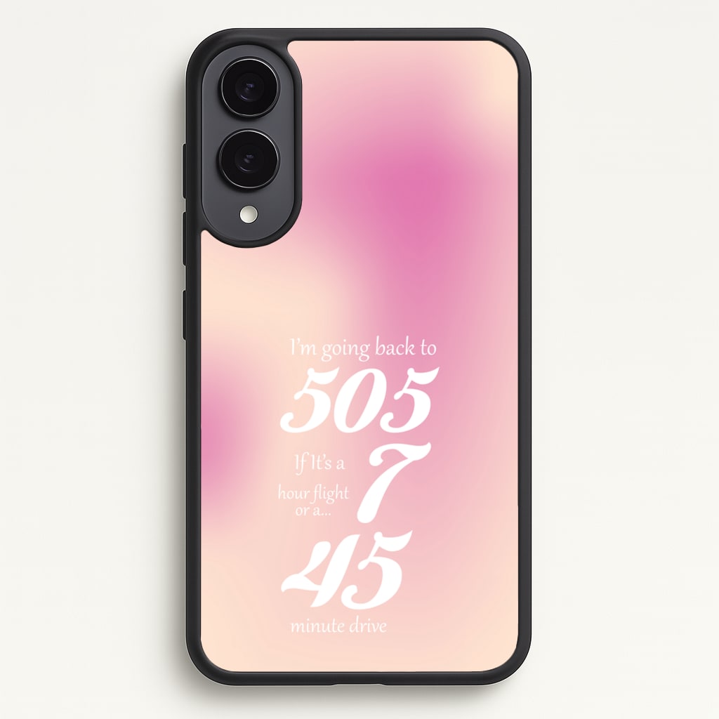 I'm Going Back To 505 - Arctic Monkeys  - Arctic Monkeys Phone Case for Galaxy S25 Edge