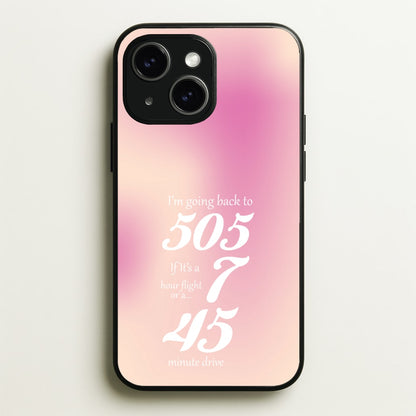 I'm Going Back To 505 - Arctic Monkeys  - Arctic Monkeys Phone Case for iPhone 14 Plus
