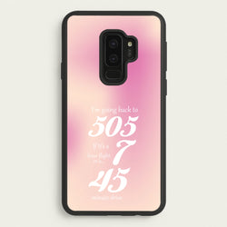 I'm Going Back To 505 - Arctic Monkeys  - Arctic Monkeys Phone Case for Galaxy S9 Plus