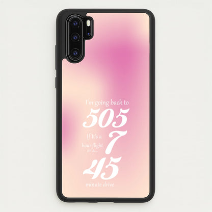 I'm Going Back To 505 - Arctic Monkeys  - Arctic Monkeys Phone Case for Huawei P30 Pro