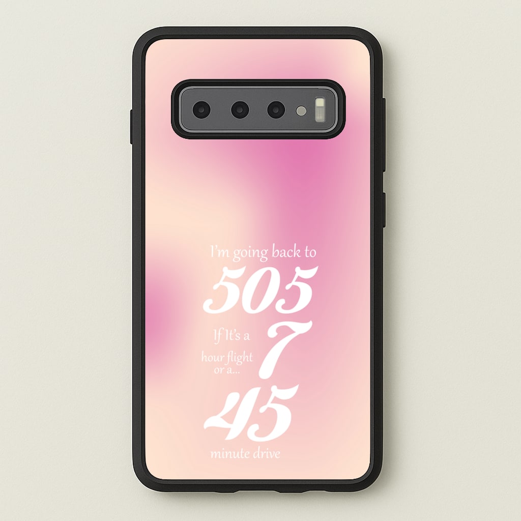 I'm Going Back To 505 - Arctic Monkeys  - Arctic Monkeys Phone Case for Galaxy S10