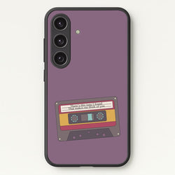 There's This Tune I Found  - Arctic Monkeys Phone Case for Galaxy S24